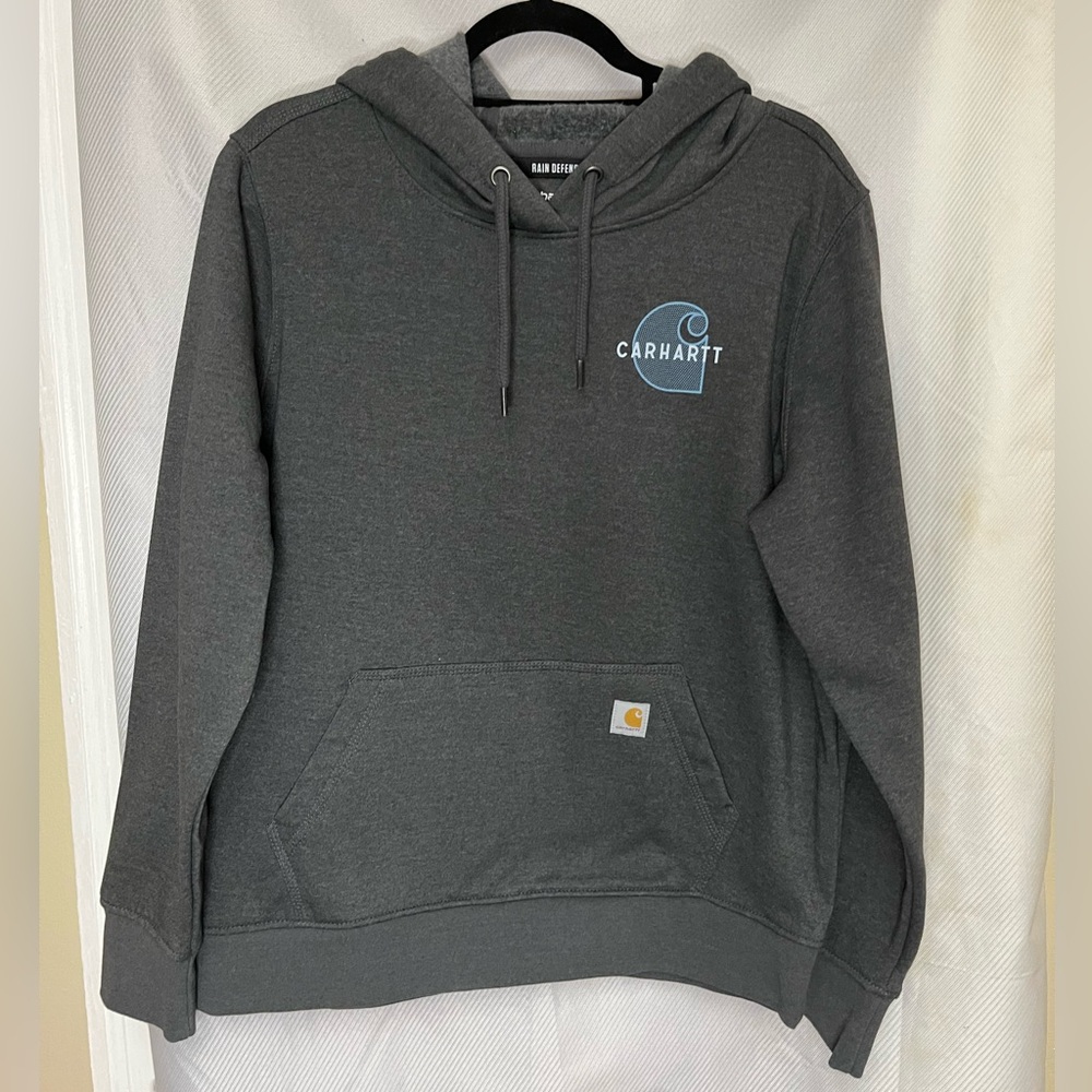 Carhartt Charcoal Women’s Heavyweight  Hoodie L 12/14
